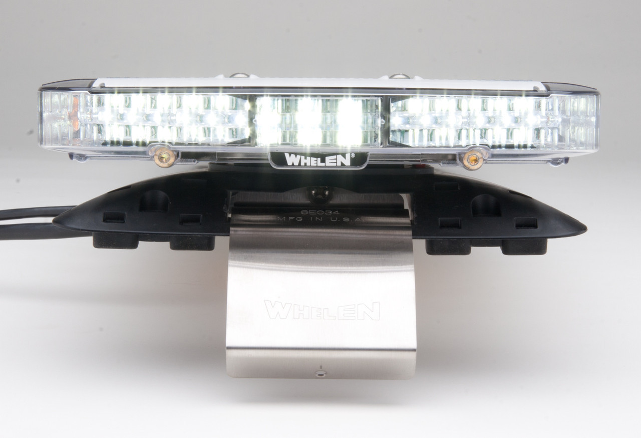 CLOSE OUT Whelen EB8SP3JX Legacy LED Light Bar Red/Blue Front - Red/Amber Rear Smoked Lens