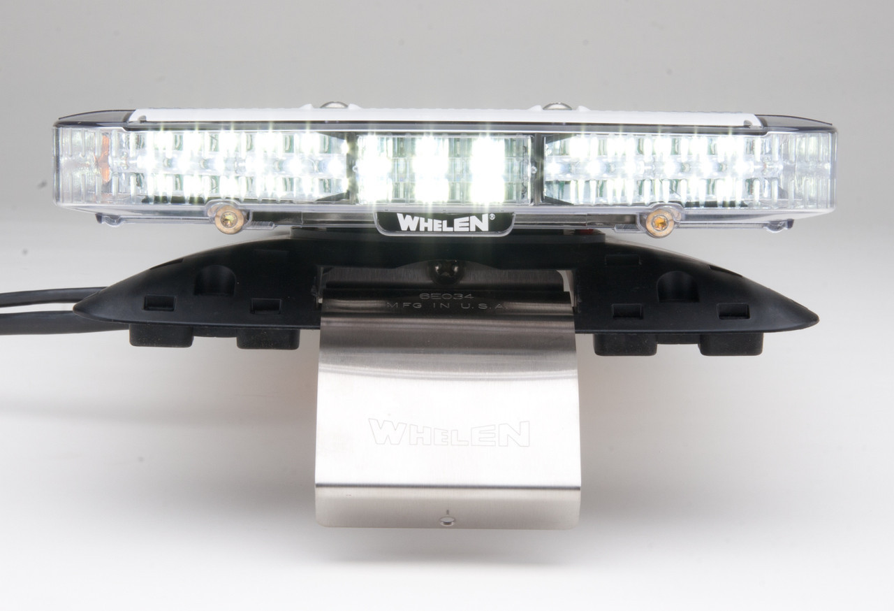 CLOSE OUT Whelen EB8SP3B Legacy LED Light Bar, DUO Front BLUE/WHITE, DUO Rear BLUE/AMBER
