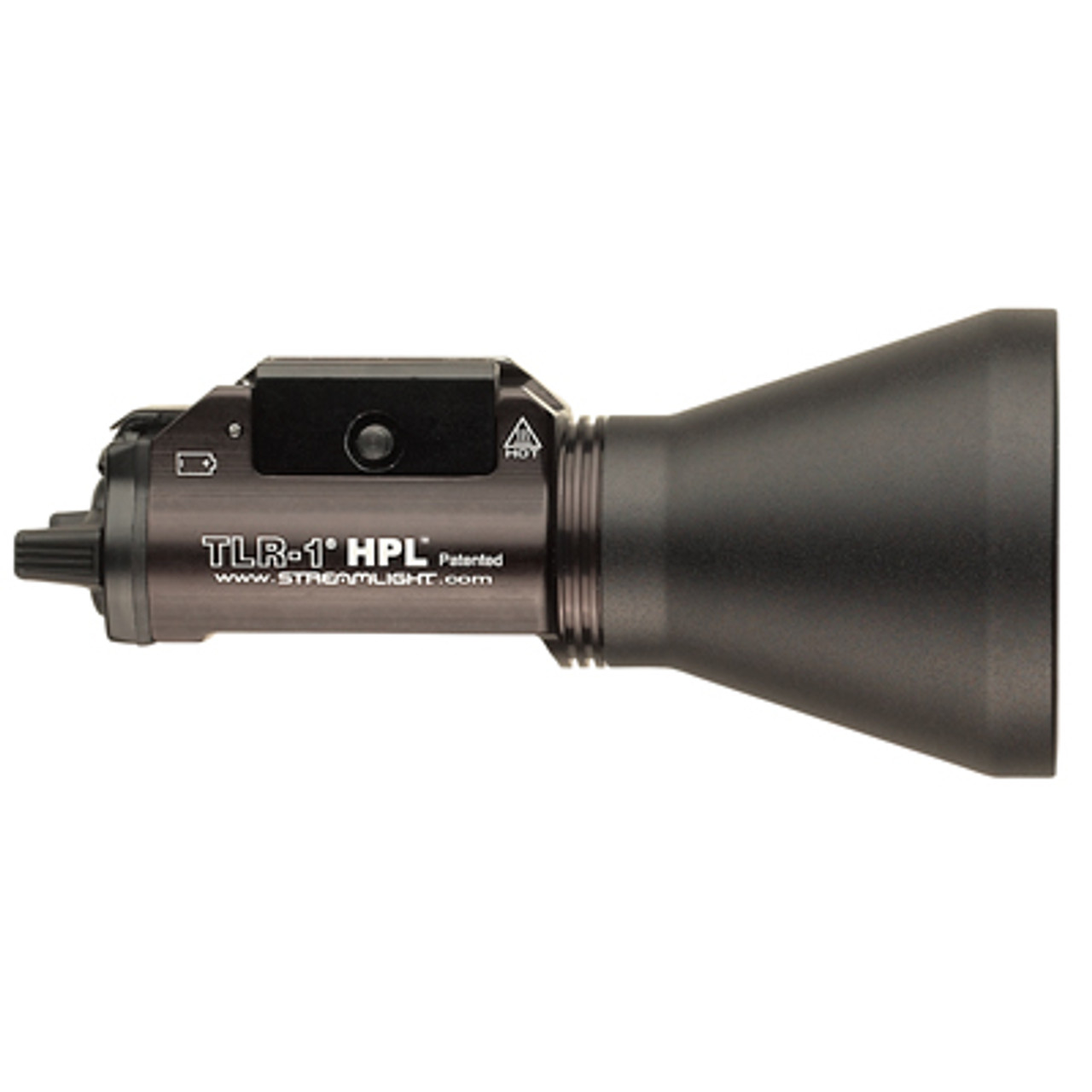 Streamlight 69215 TLR-1 HPL Standard Switch - Includes Rail Locating Keys and lithium batteries. Box - Black - DSS