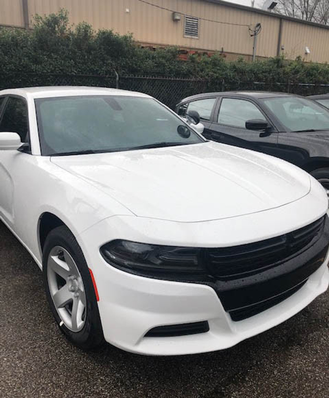 New 2023 White Dodge Charger PPV V8 RWD ready to be built as a Marked Patrol Package Police Pursuit Car (Emergency Lighting, Siren, Controller, Partition, Window Bars, etc.), WCM2, + Delivery