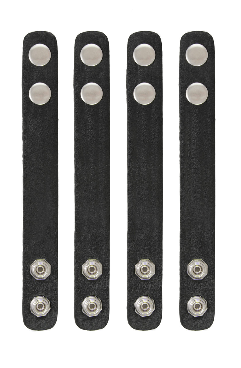 Hero's Pride AirTek Standard Belt Keepers, 4-Pack, 15/16", Plain, Nickel Snap