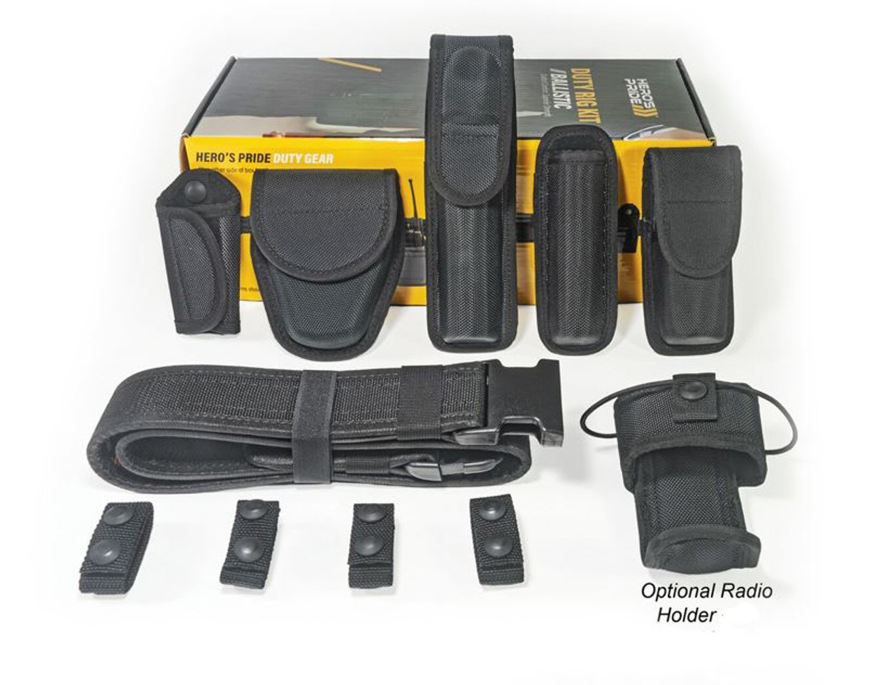Hero's Pride Ballistic Duty Gear, Rig Kit Box, 7-in-1 - Dana Safety Supply