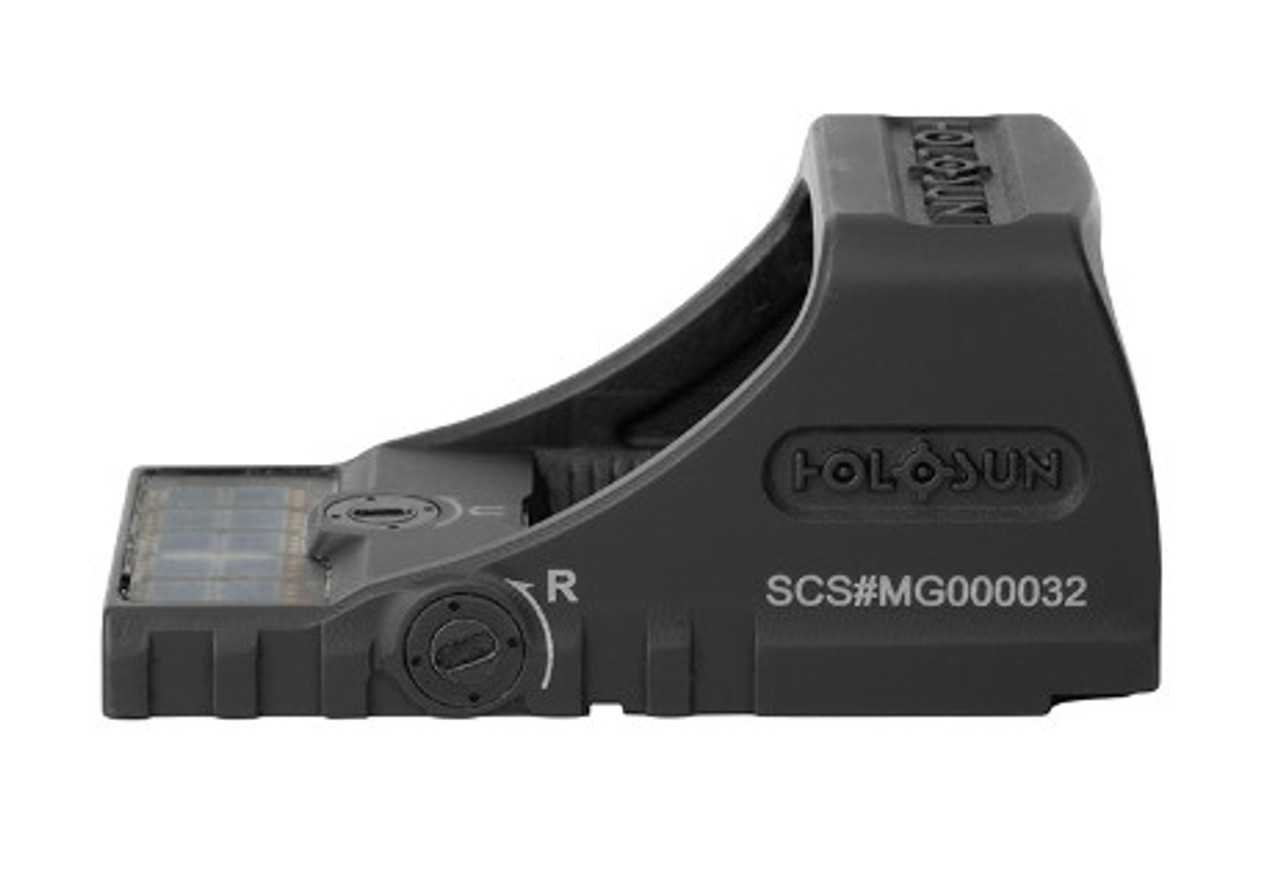 Holosun SCS MOS - (Solar Charging Sight) is a direct attachment optic for full-size GLOCK MOS systems