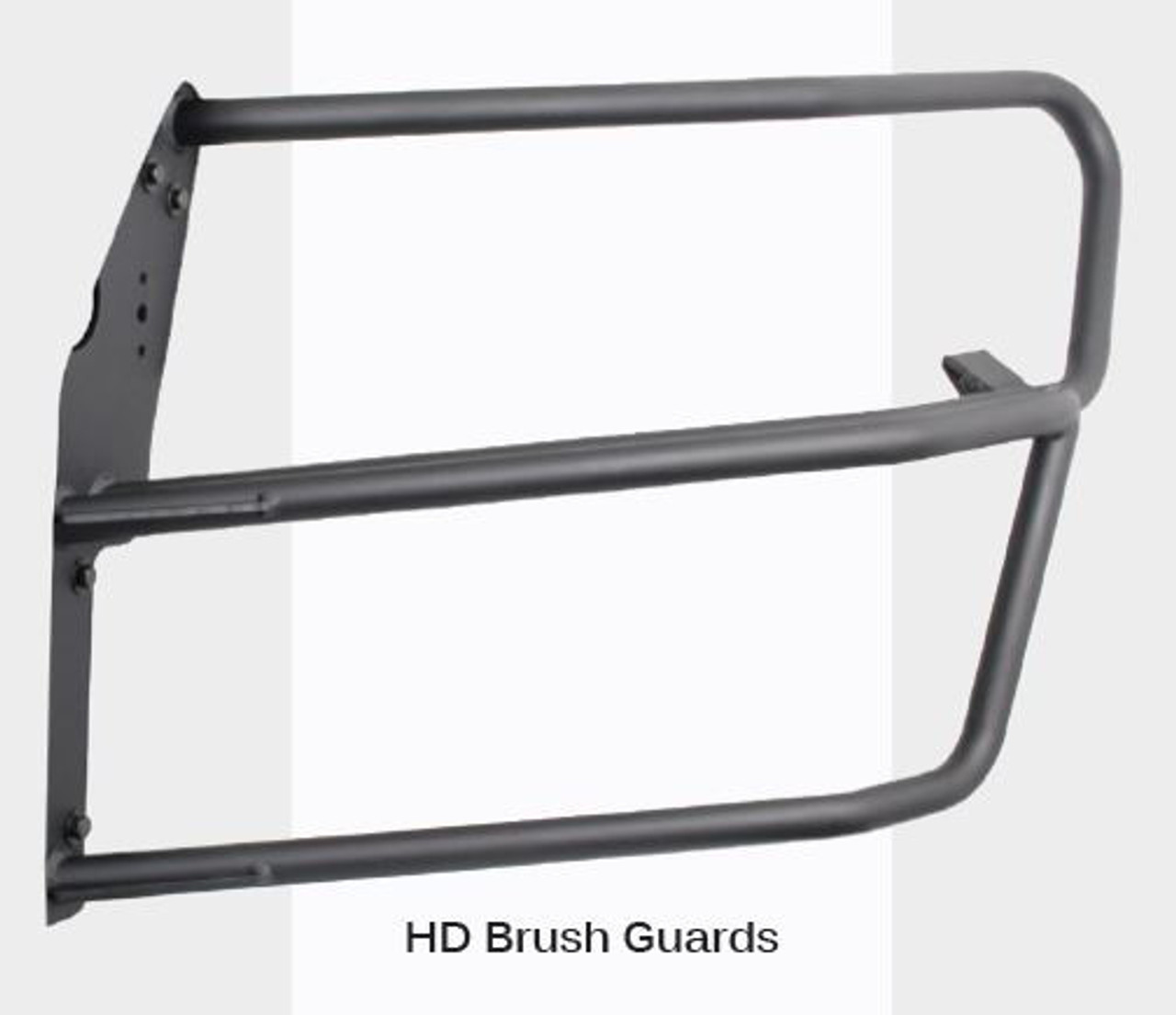 GO RHINO Dodge Charger 2015-2024 Push Bumper, 5000 Series, Heavy Duty Brush Guard Wrap Only, Gloss