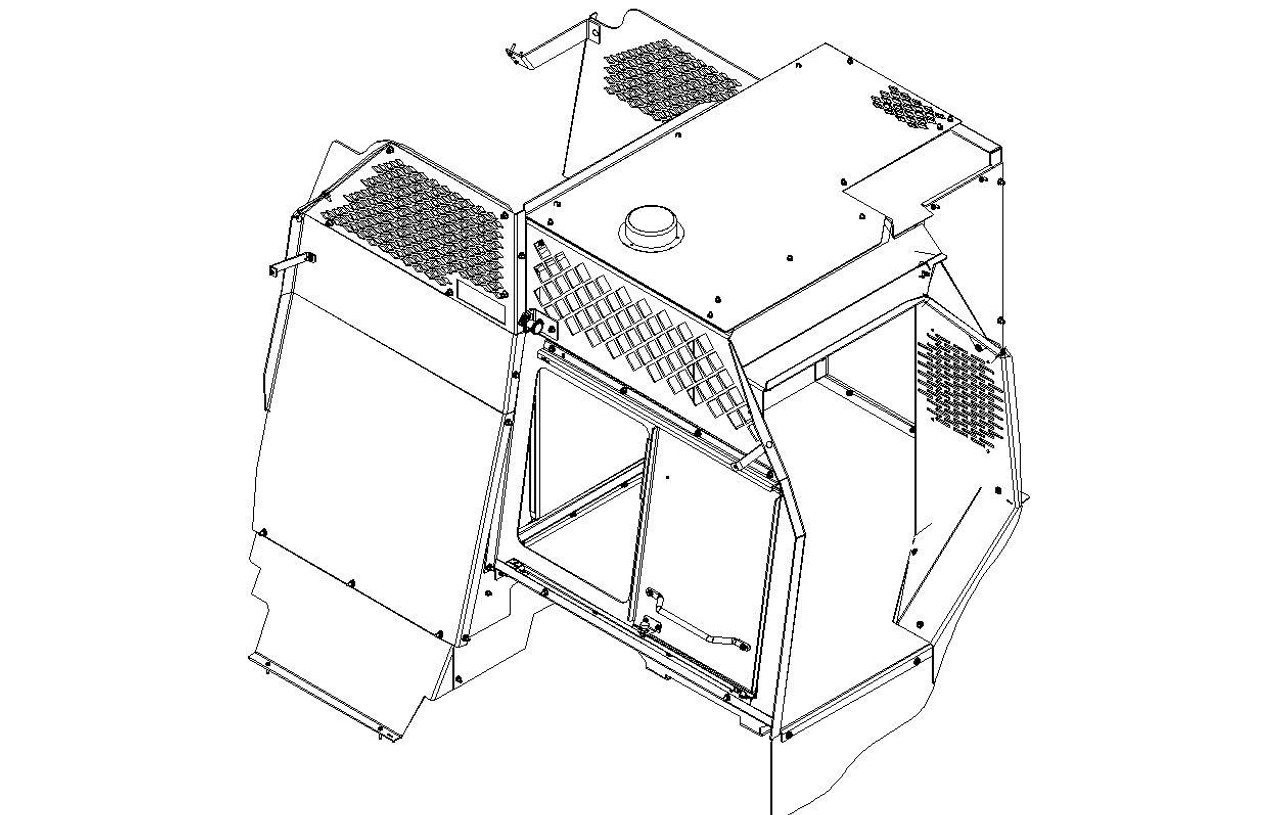 Havis K9-F18-PT K9 & Prisoner Transport System, Ford Interceptor Utility 2013-19