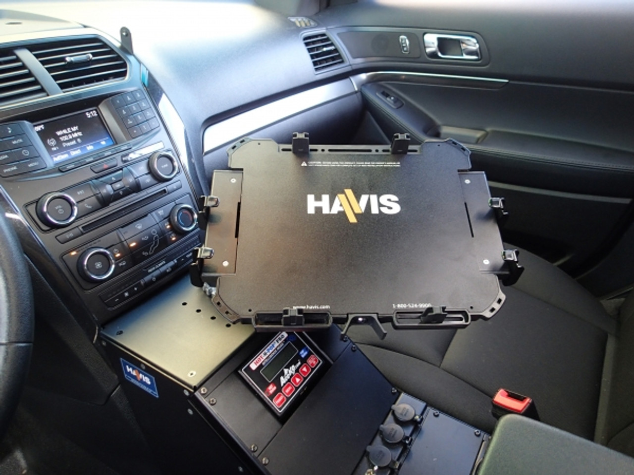 Havis UT-1004 Universal Rugged Cradle for Computing Devices Approximately 11"-14" w/ Added Width