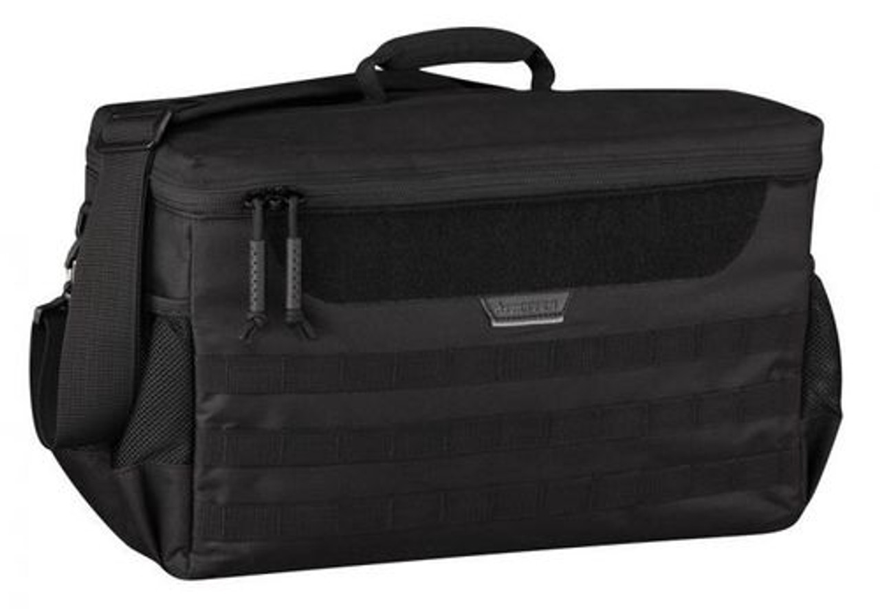 Propper Tactical Patrol Bag, 100% 600D polyester with adjustable shoulder stap, straps into passenger seat, Black, F56920A001ONESZ