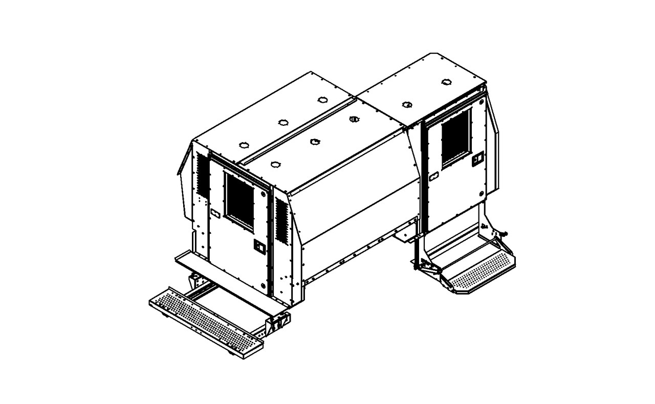 Havis PT-C01-100-2A Prisoner Transport Insert, Double Compartment, Chevy Express G-Series 2500/3500 2007-24