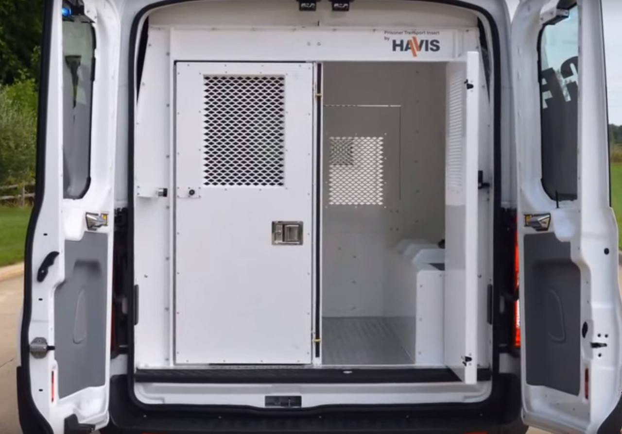 Havis PT-F06-80-1 Prisoner Transport Insert, Single Compartment, Ford Transit 2015-24