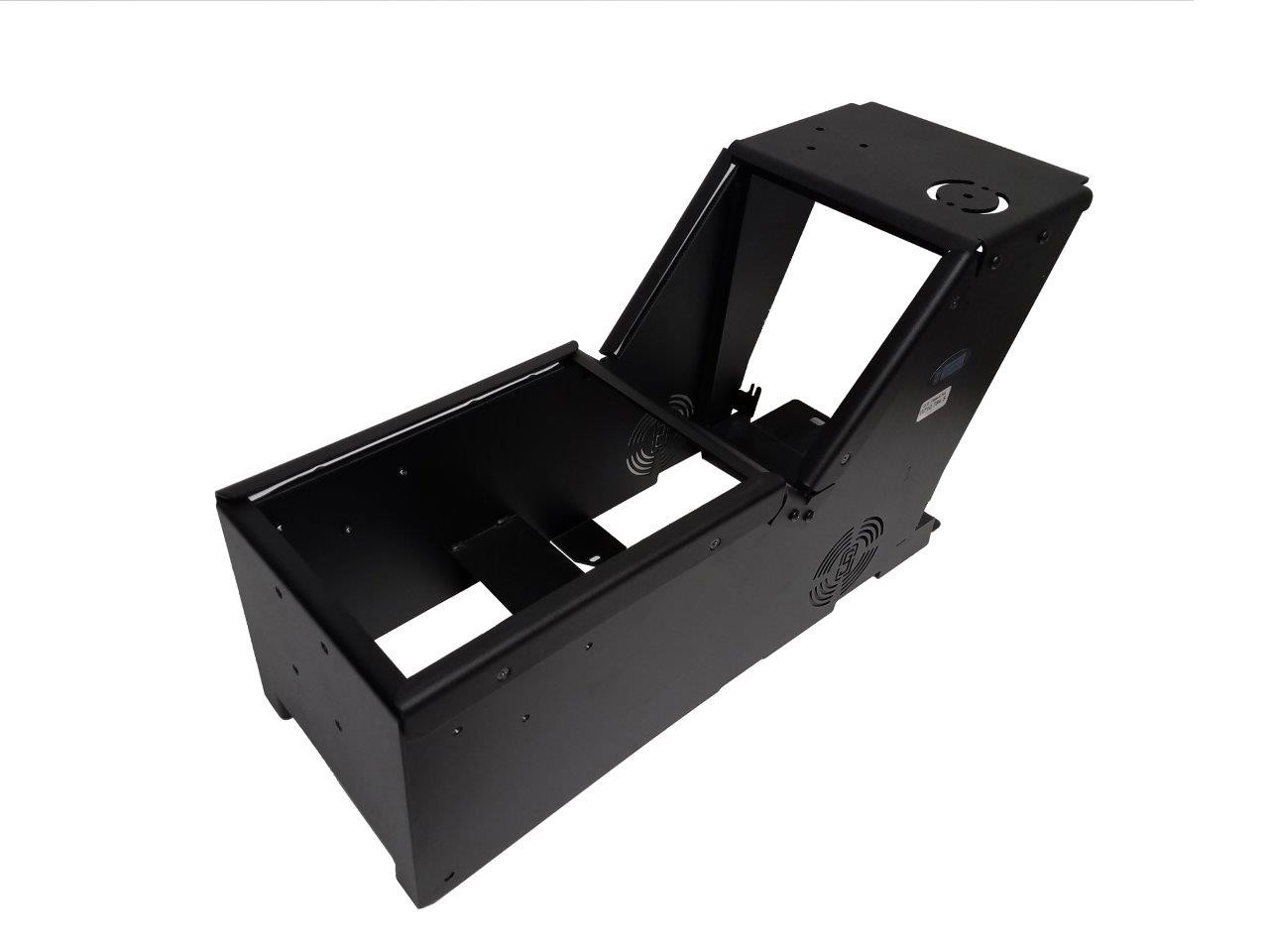 Gamber Johnson 7160-0412 Ford PI Utility, 2013-2019, console box only, includes faceplates and filler panels