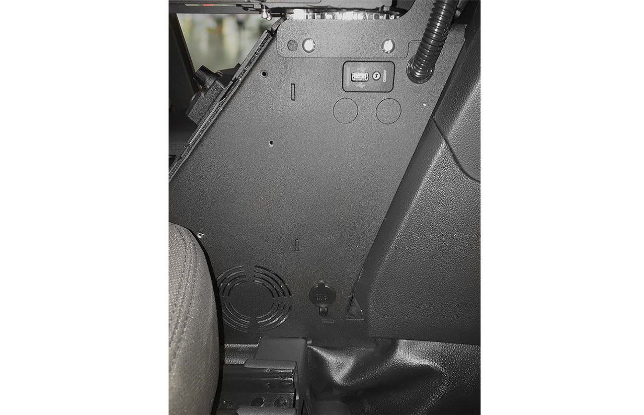 Gamber Johnson 7160-0412 Ford PI Utility, 2013-2019, console box only, includes faceplates and filler panels