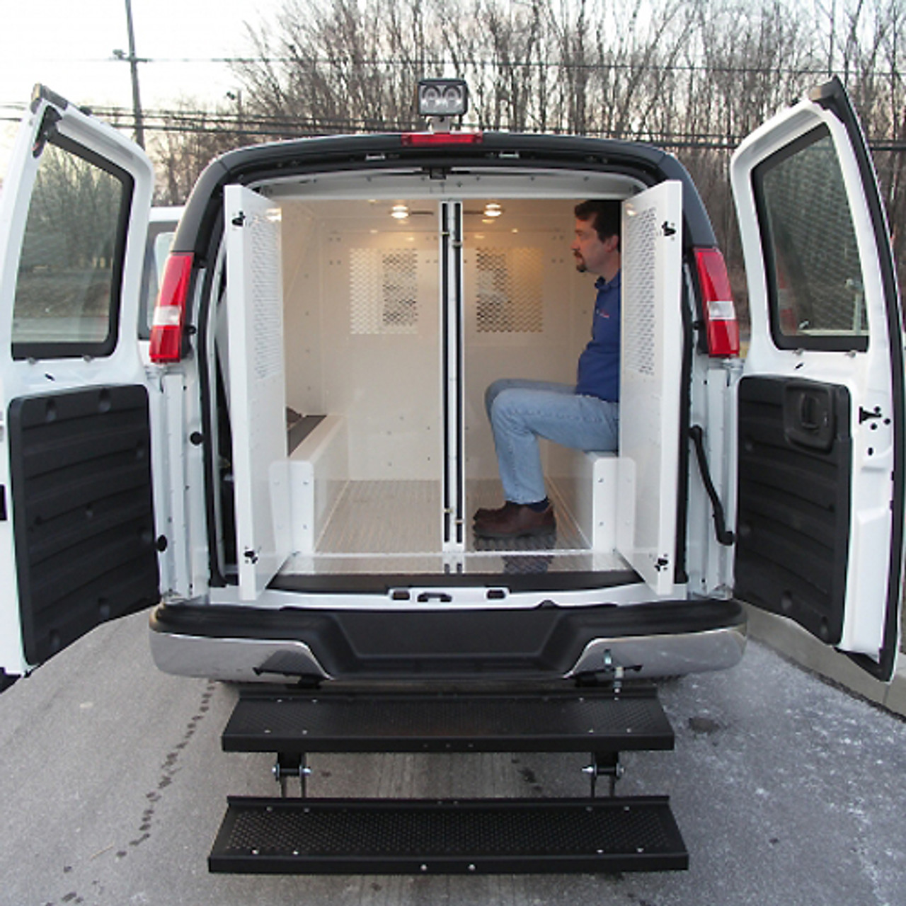 Havis KK-100-07 Door Insert for 3 Door Prisoner Transport Van