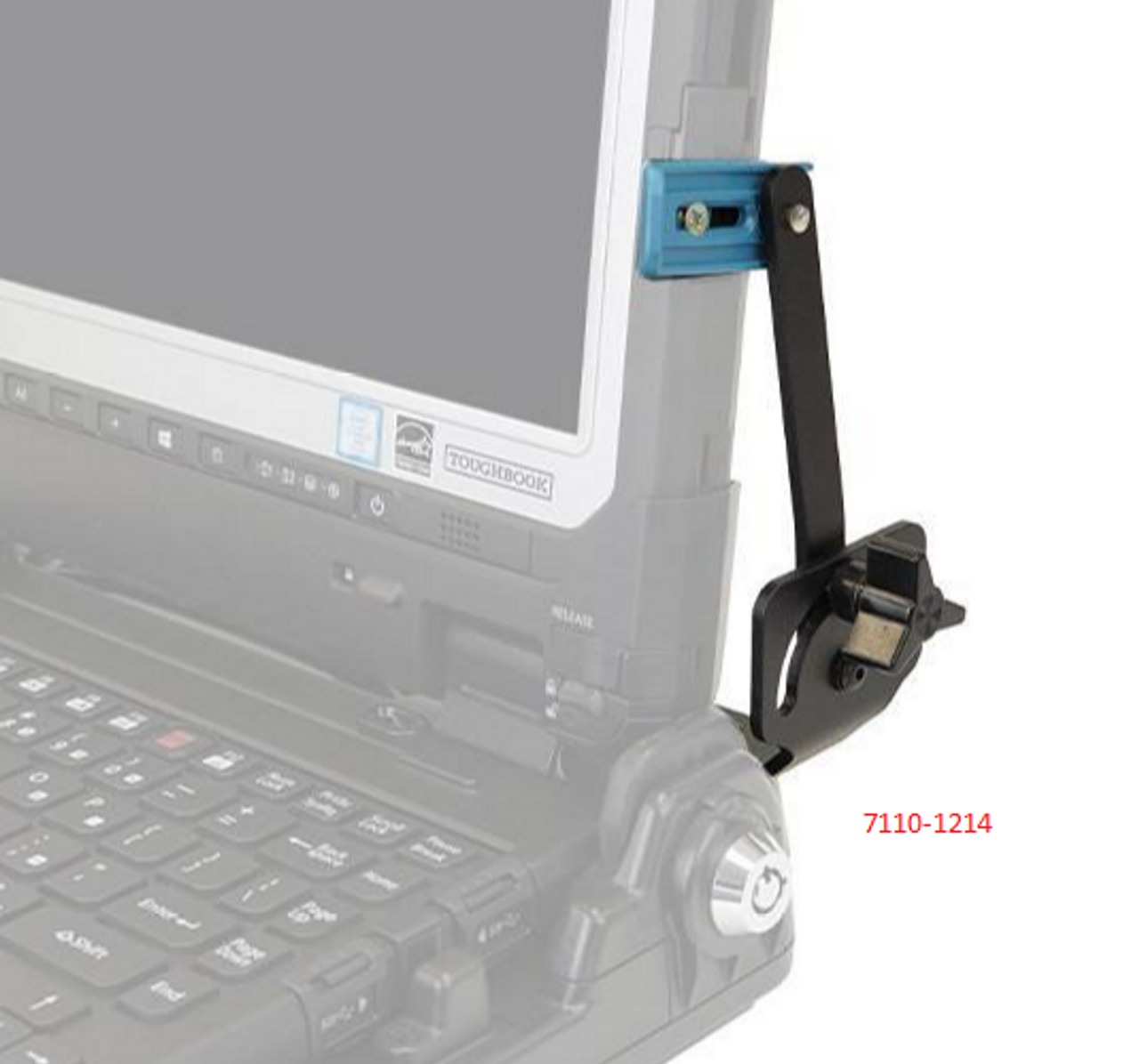 Screen Support for Laptop Computer Docking Stations and Mounts