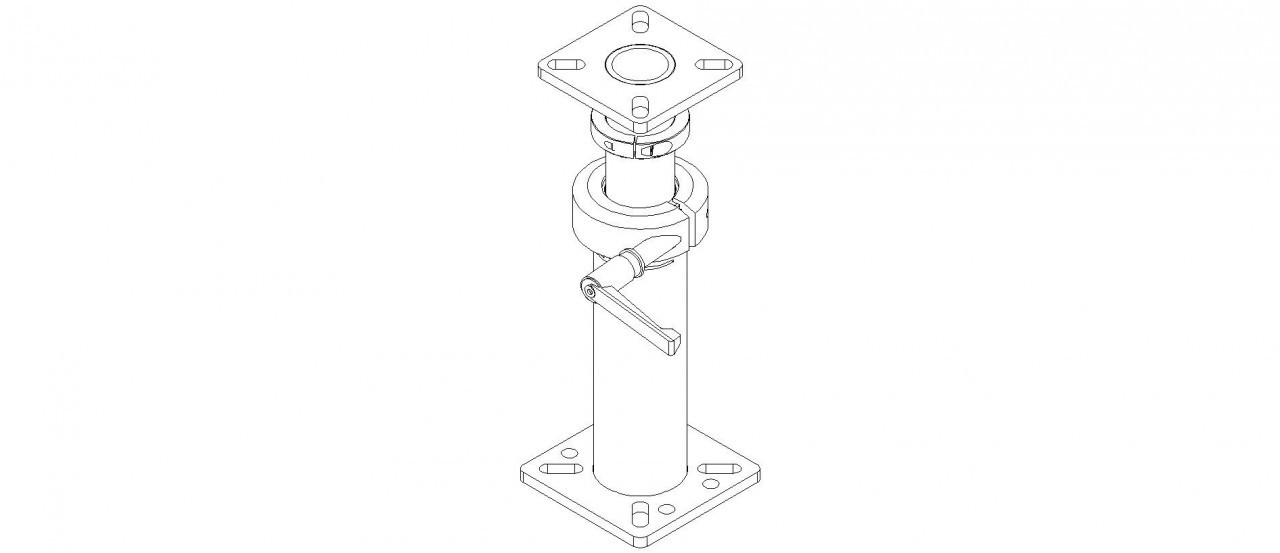 Havis C-HDM-202 Heavy-Duty Telescoping Pole