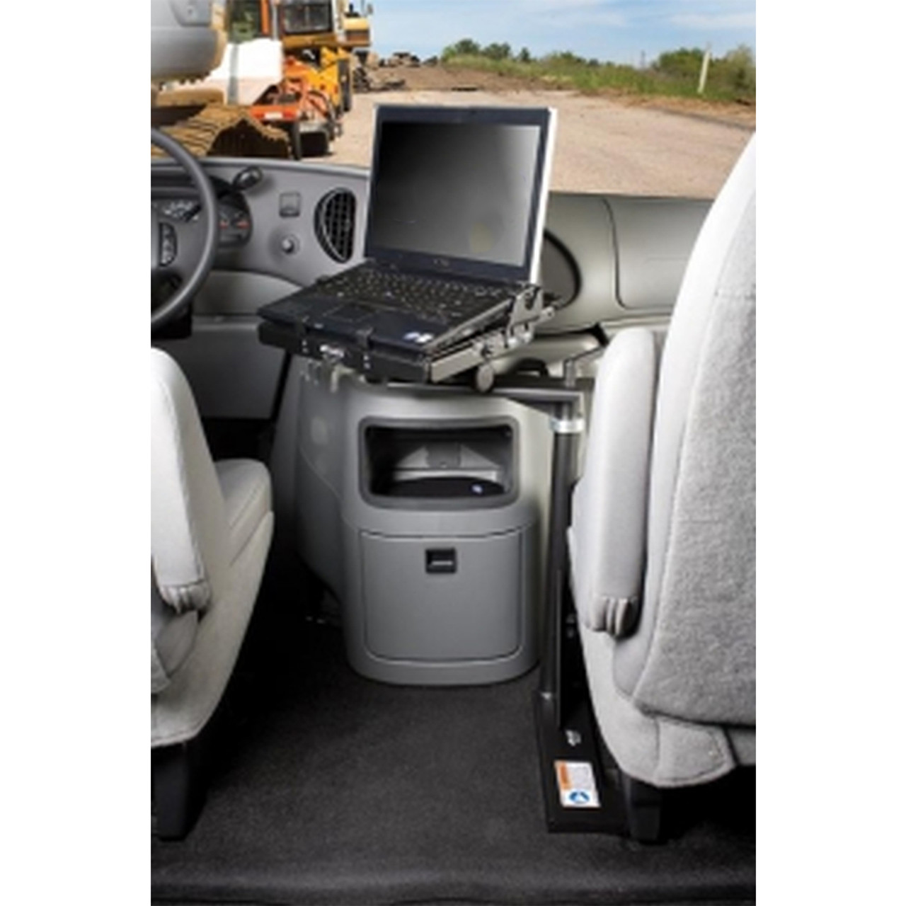 Gamber Johnson 7170-0130 Laptop, Tablet, Keyboard Mount Kit for Ford 2006-2014 E-Series Van / 2006+ Cutaway Chassis, Stand Alone