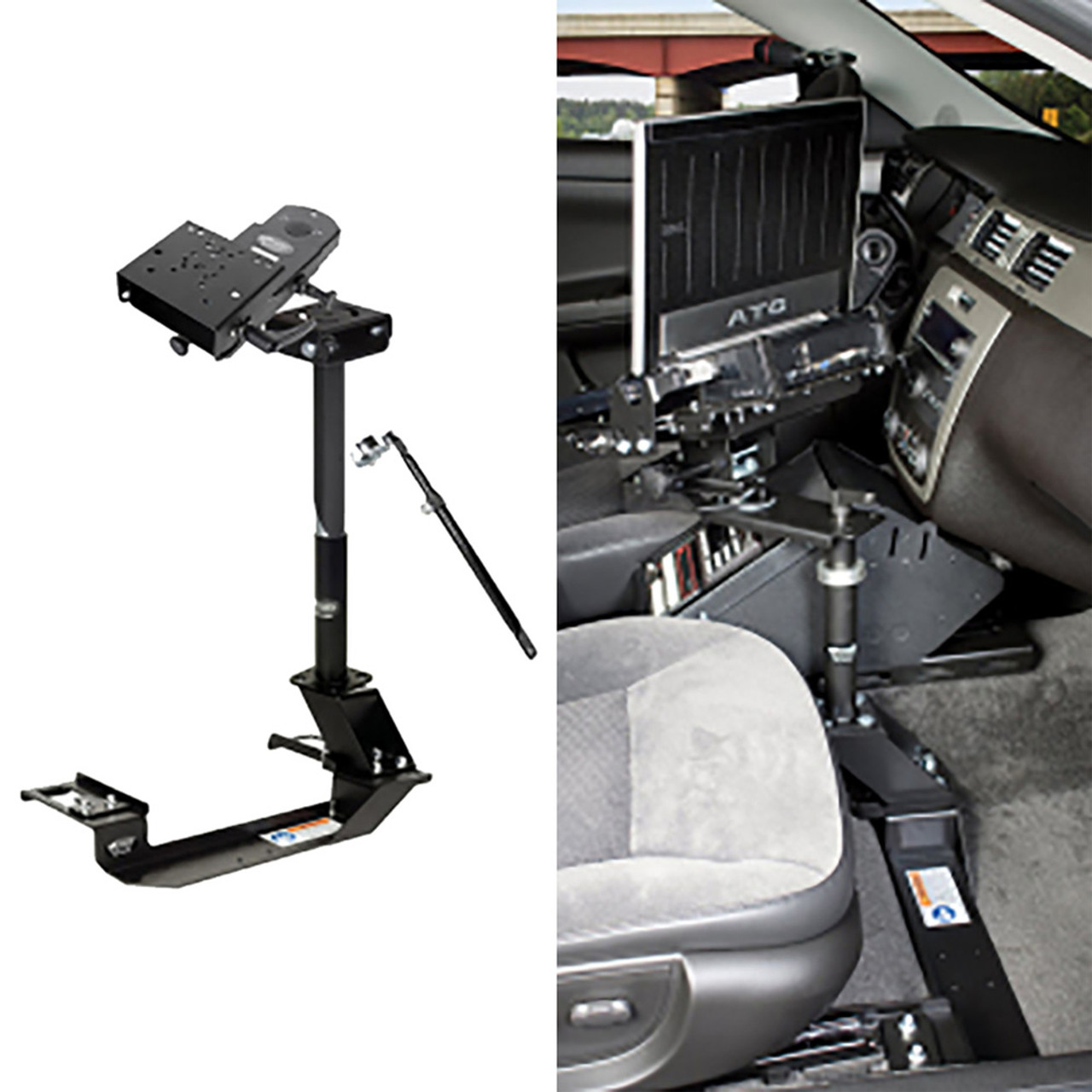 Gamber Johnson 7170-0144 Laptop, Tablet, Keyboard Mount Kit for Chevy Impala Stand Alone