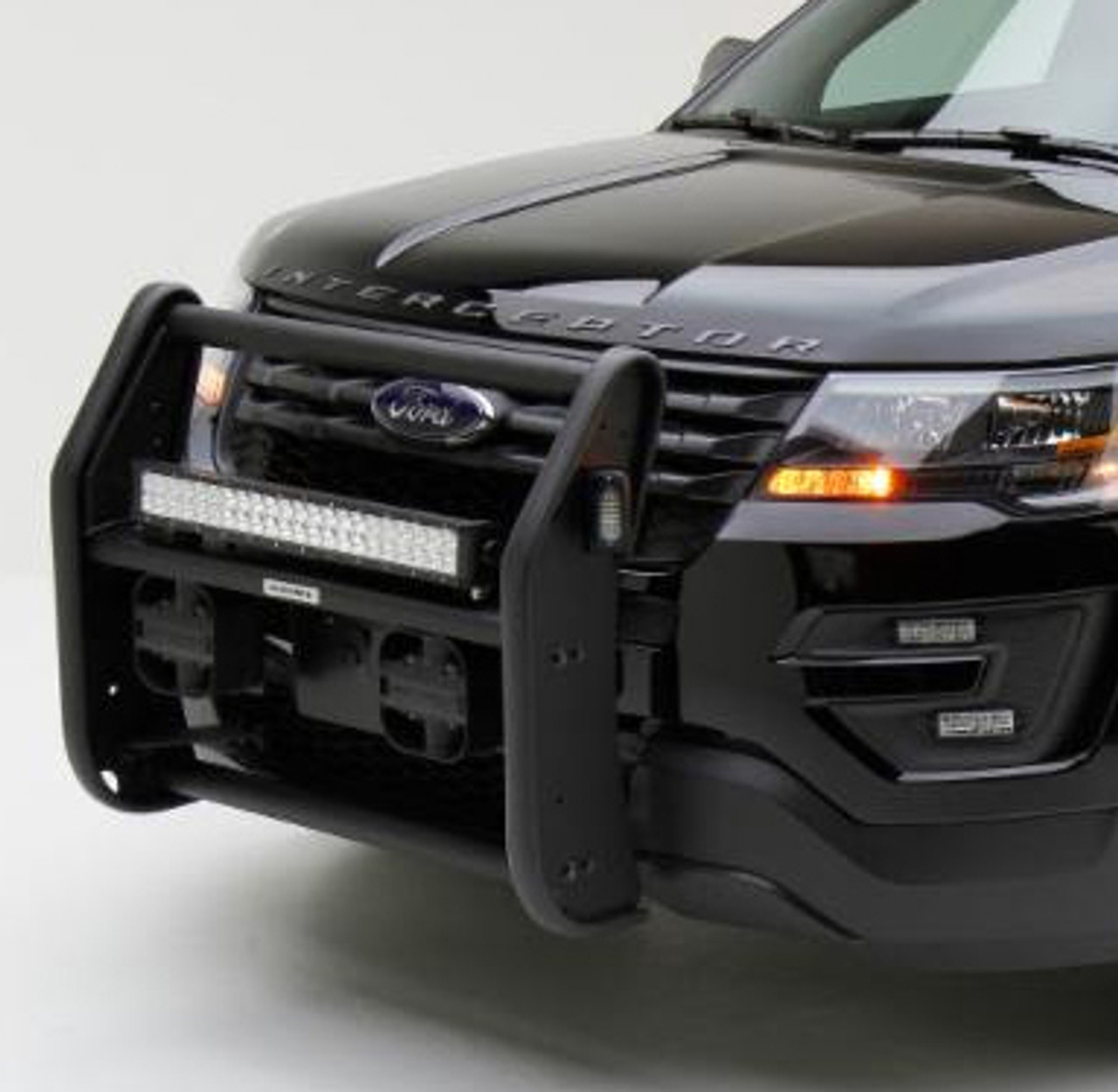 Go Rhino Push Bar Brush Guard For Ford Police Interceptor Utility Suv