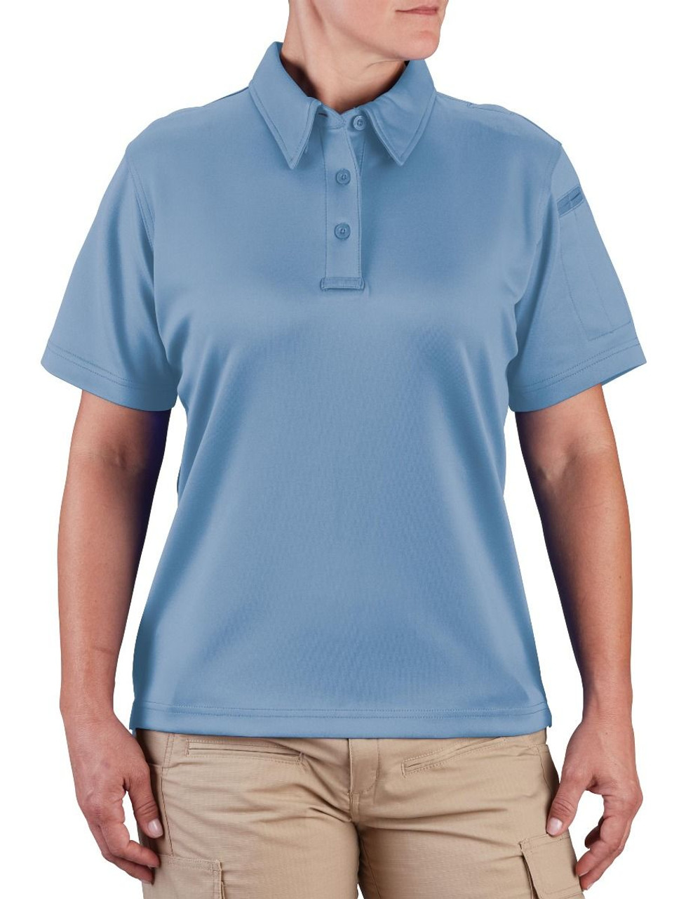 Propper F5327-72 Women's I.C.E.® Tactical Polo, Short Sleeve, Polyester/Spandex,  includes sternum and shoulder loops, and 2 channel pocket pen