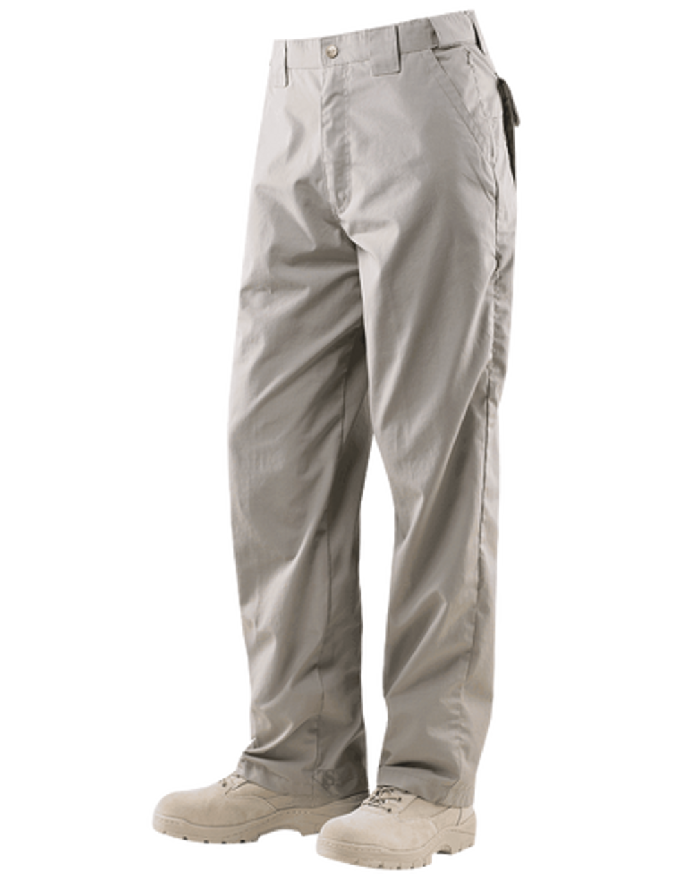 Tru-Spec TS-1185 24-7 SERIES Men's Classic Tactical Pants, Polyester/Cotton, Relaxed,  Uniform/Cargo, Strechable Waistband, Expandable back pockets with hook and loop closure, available in black, khaki, Coyote Brown,  and navy