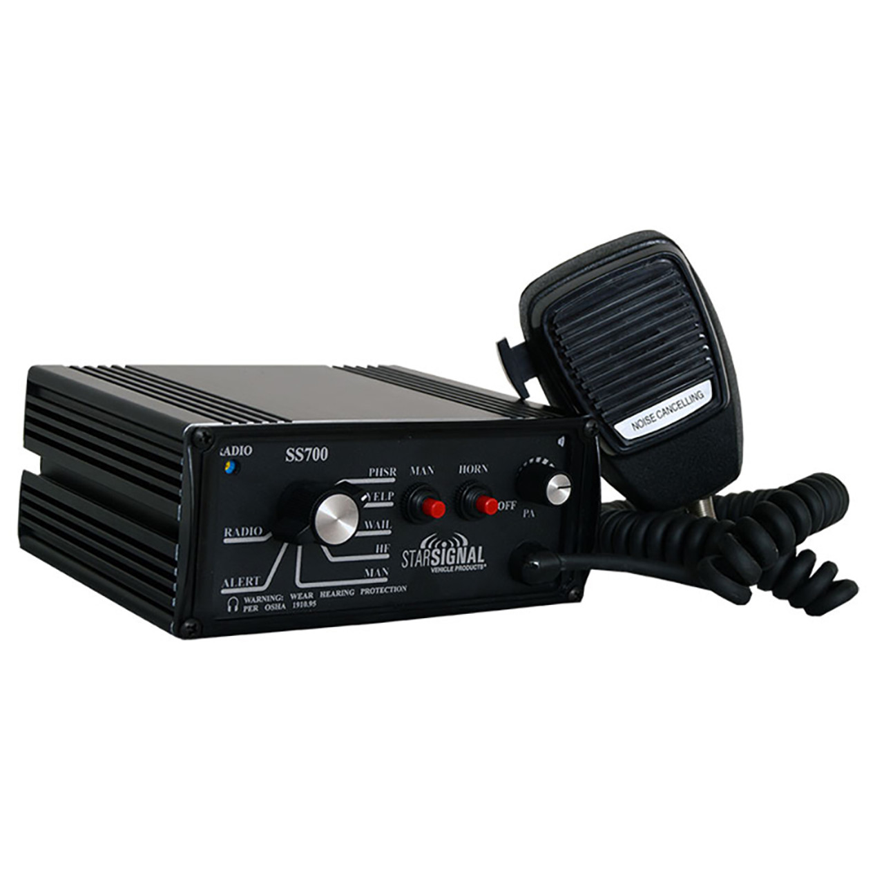 Star SS700 Siren, 24 Programmable Siren Tones, 100 or 200 Watts