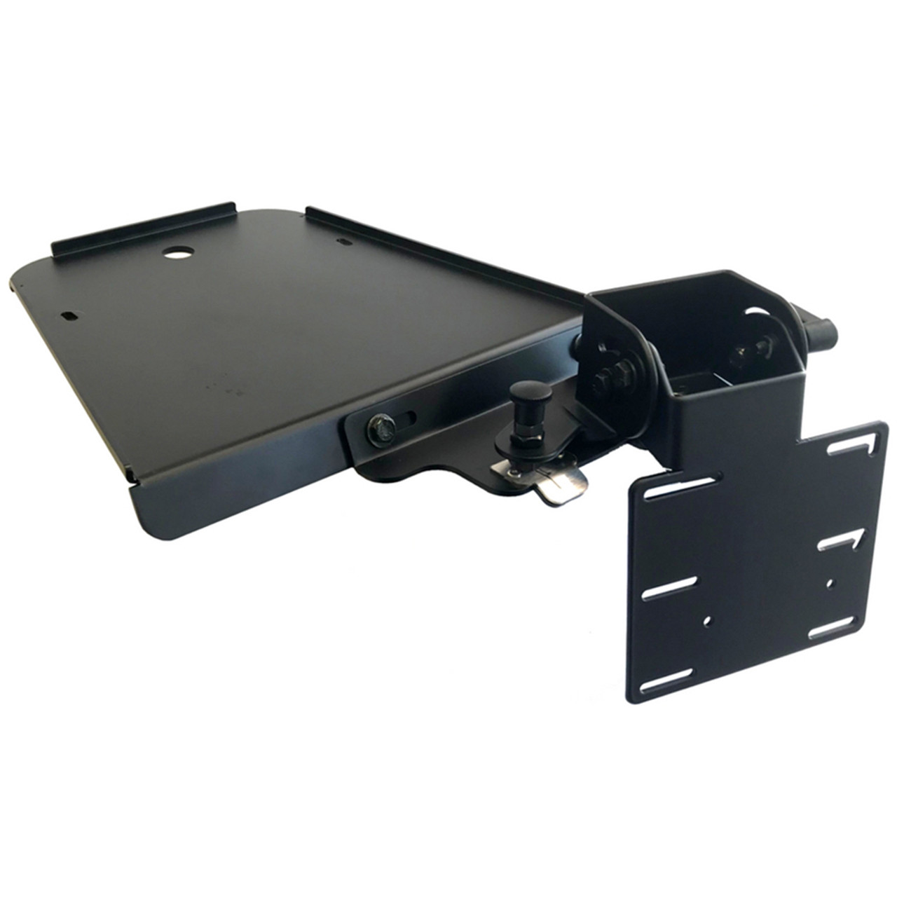 Lund Industries ODM-FPI-S Tablet Mount On Dash with Tilt & Swivel for Ford Interceptor Sedan 2013-2019, 24 & 75mm