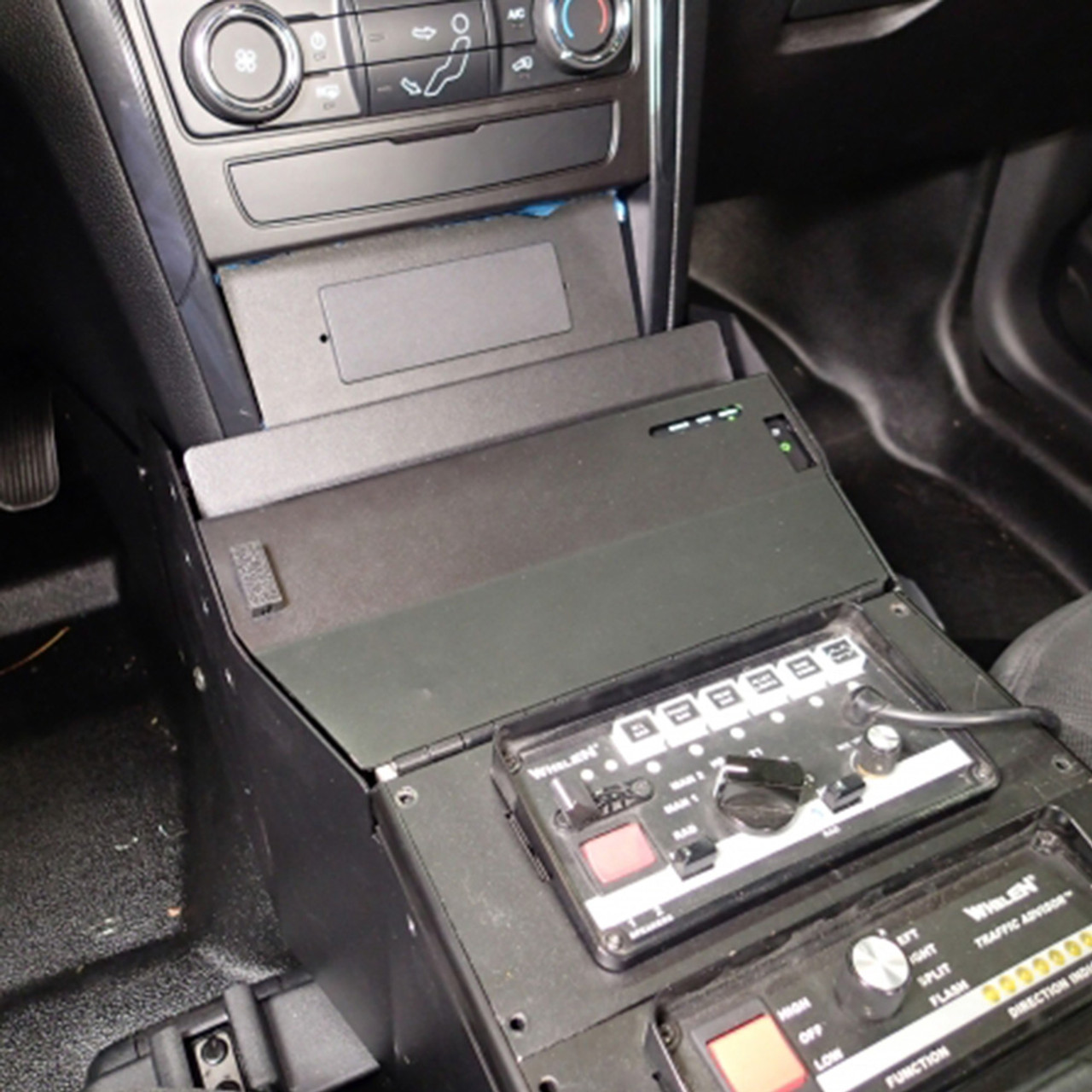 Havis C-VS-1900-INUT-PM 19-Inch Console w/ Printer Mount, Ford Interceptor Utility 2013-20