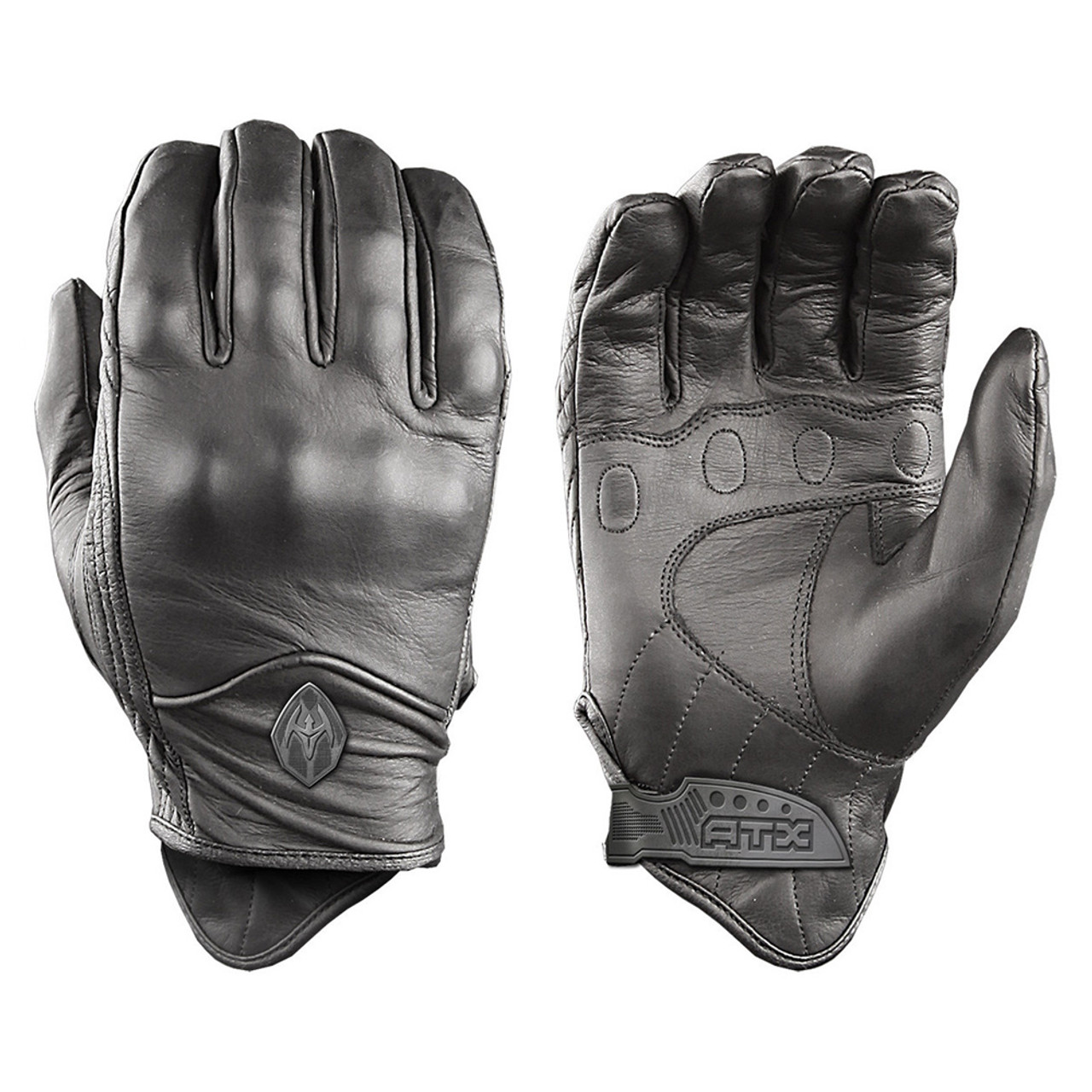 Damascus Police Riot Gear, ATX ALL-LEATHER TACTICAL GLOVES WITH