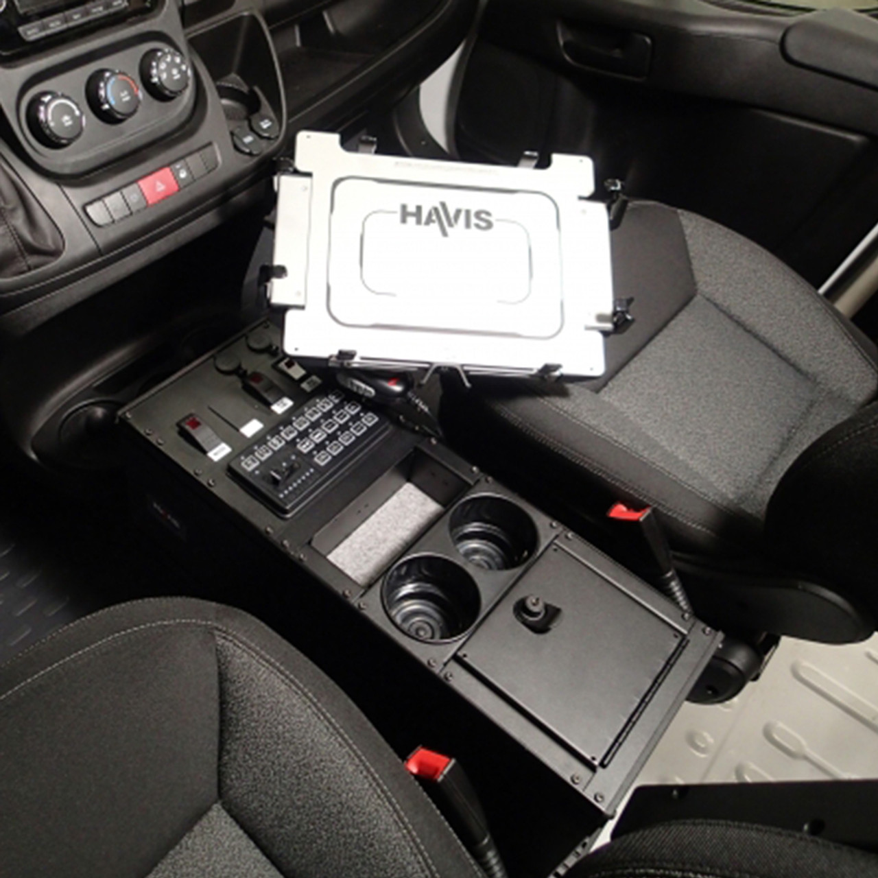 Havis C-2410 24-Inch Enclosed Console for SUVs & Trucks