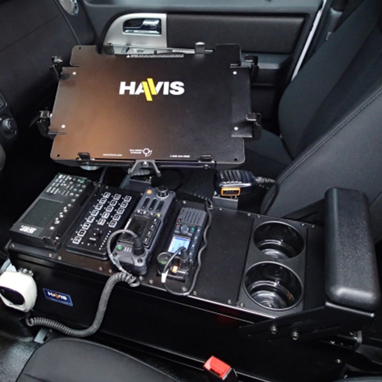 Havis C-2410 24-Inch Enclosed Console for SUVs & Trucks