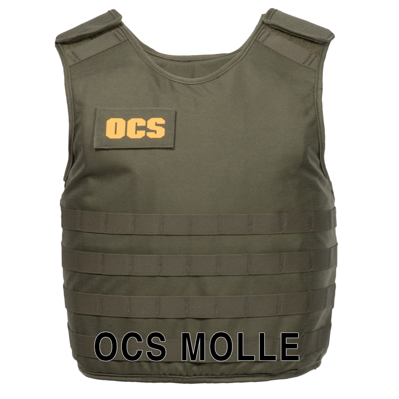 Armor Express OCS Men's Overt Ballistic Body Armor Carrier, Choose Carrier only or Carrier and Panels (Soft Armor), NIJ Certified - Level 2, or Level 3A Threat Level, Featuring front hard armor plate pockets accommodating inserts or rifle plate pro