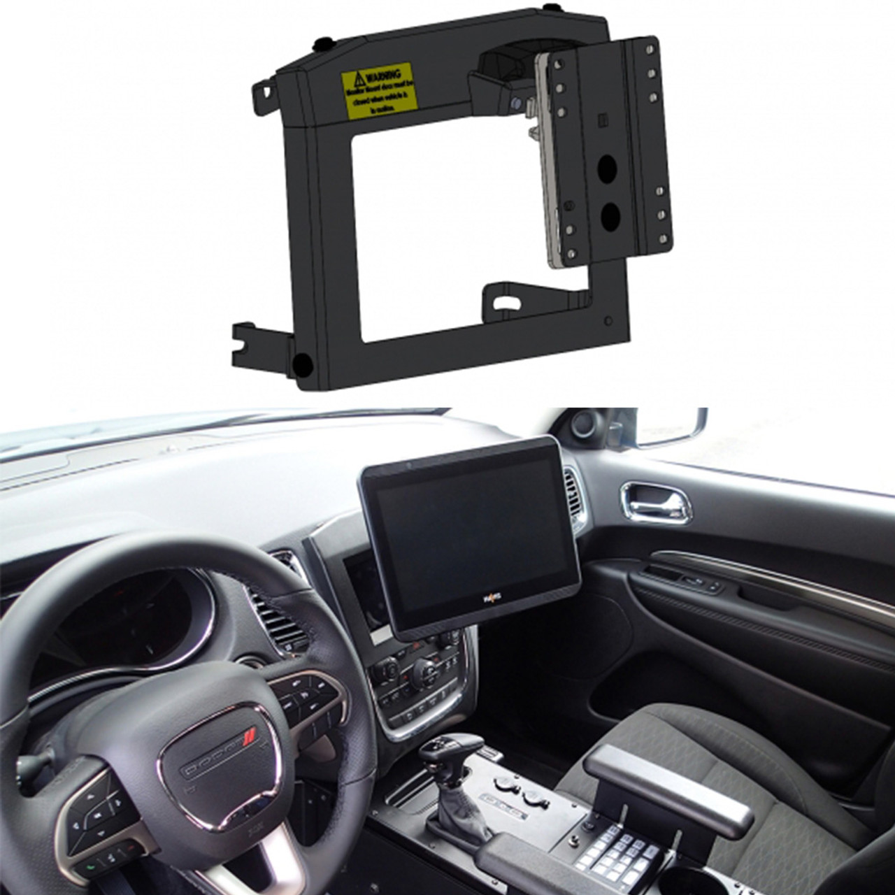 Havis C-DMM-2015 Dashboard Monitor or Tablet Mount, Dodge Durango 2014-18