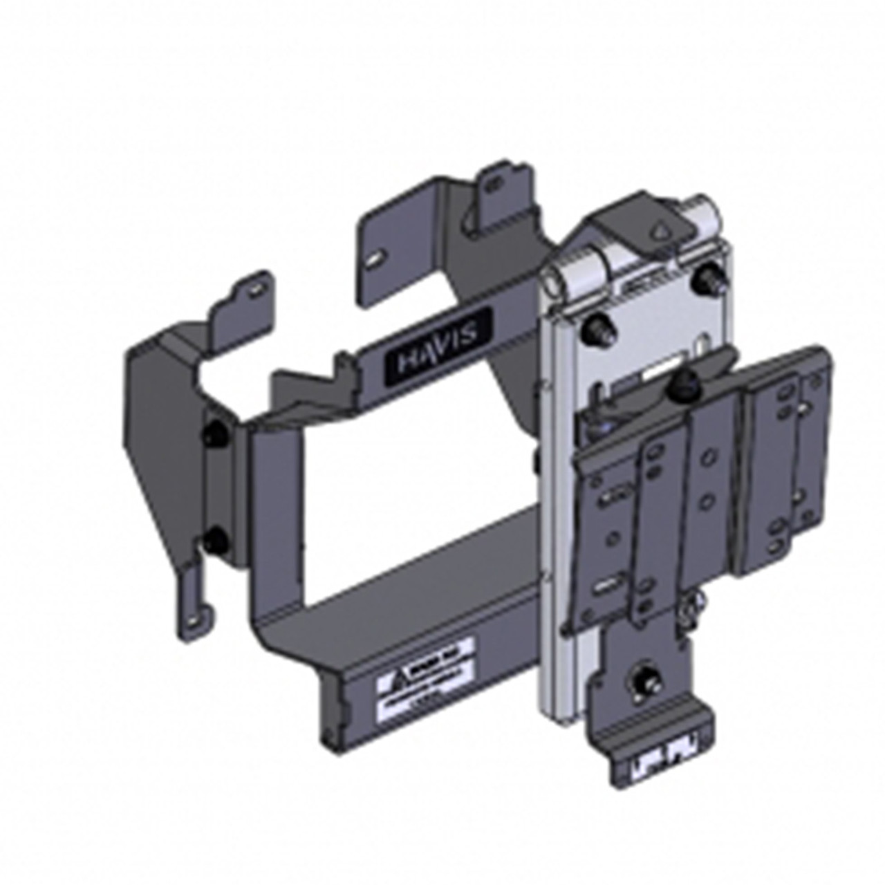 Havis C-DMM-3005 Dashboard Flip-Up Monitor or Tablet Mount, Dodge Charger Law Enforcement Pursuit & Charger SXT 2015-19