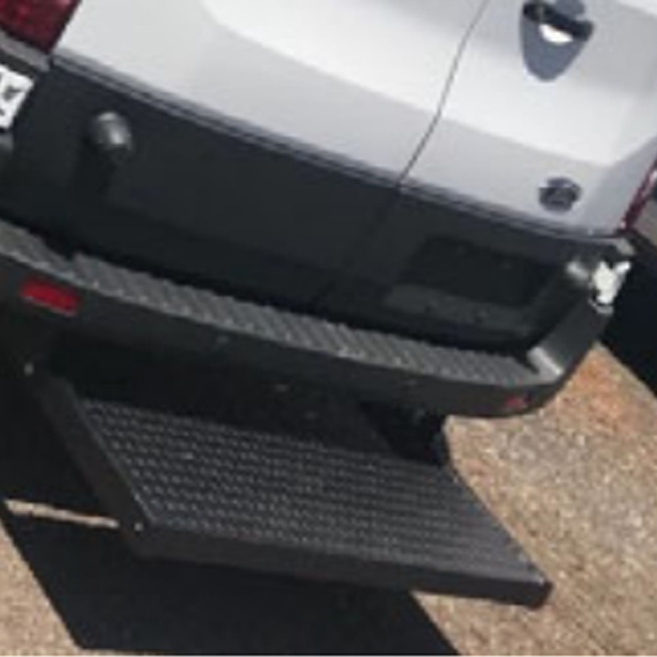 American Aluminum Ford Transit Van Rear Step for E/Z Security Screen Systems, Includes Mounting Hardware