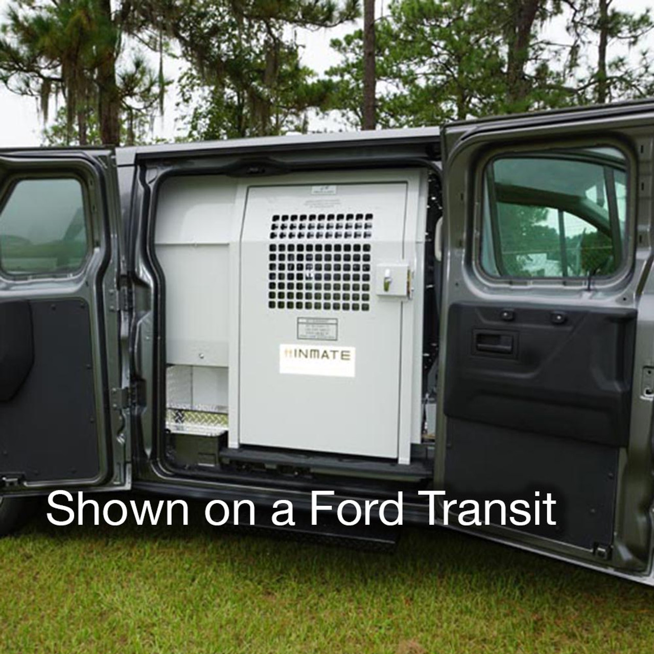 American Aluminum GMC Savannah Van Inmate Transport Modular System, Standard Length, with Compartment Options
