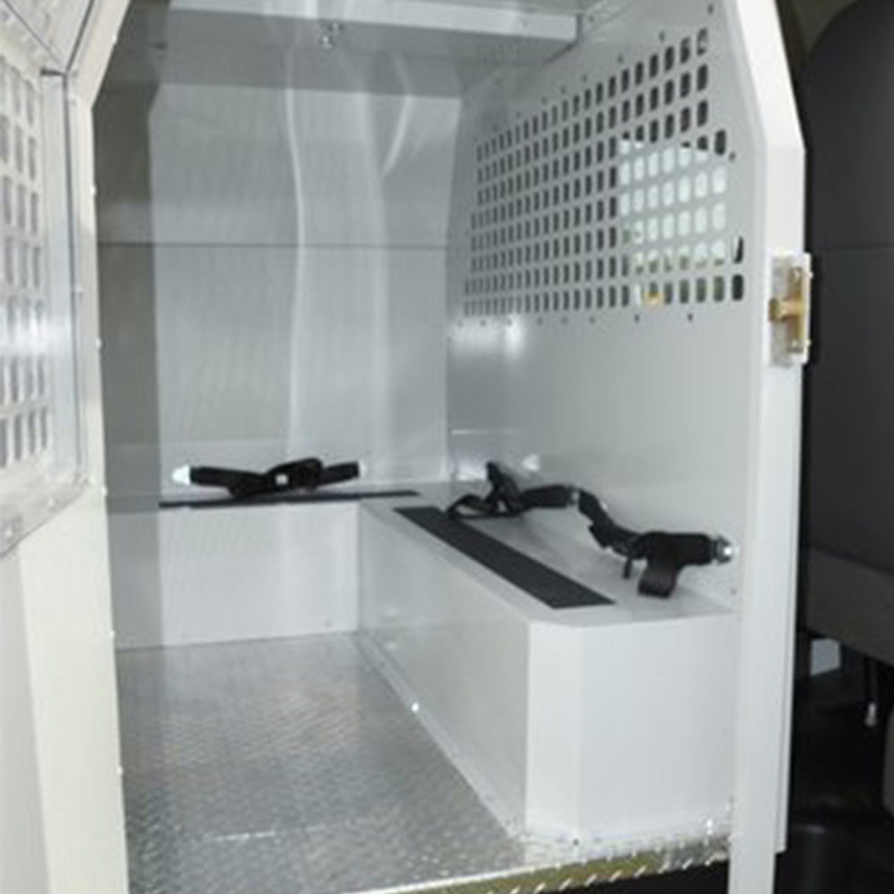 American Aluminum Ford Transit Van Inmate Transport Modular System, Standard Length, Compartment Options