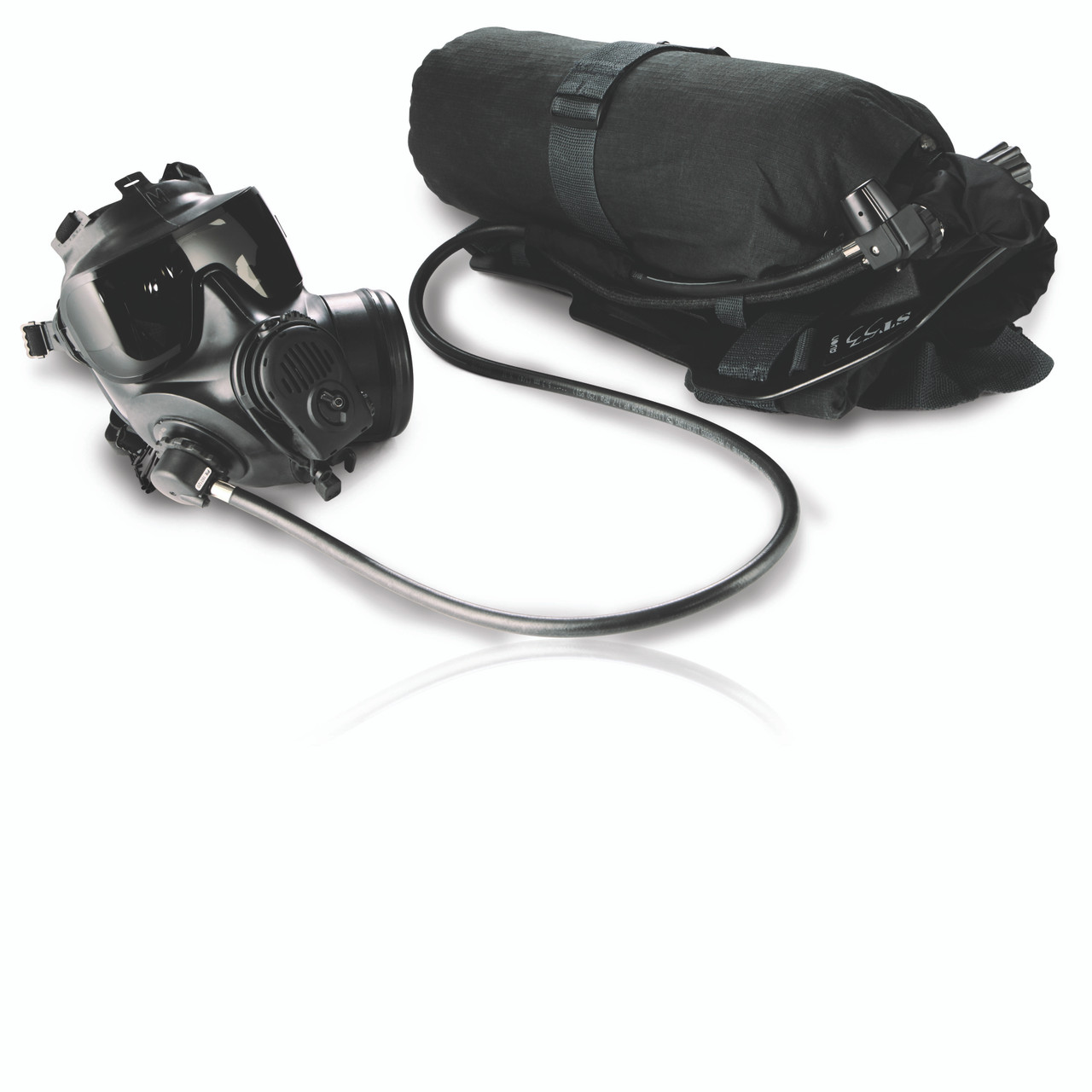 Avon Protection ST53 Single Port Special Responder Kit Total Respiratory Protection System, Combines FM53 with advanced breathing apparatus for up to 45 Minute Applications, choose Left or Right Hand Kit