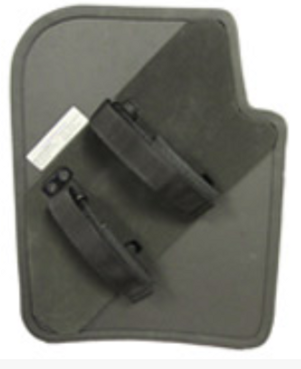 United Shield Military Combat Ballistic Shield, NIJ Level IIIA Protection, Ambidextrous Collapsible Handle, w/ Integrated Weapon Mount, Compact