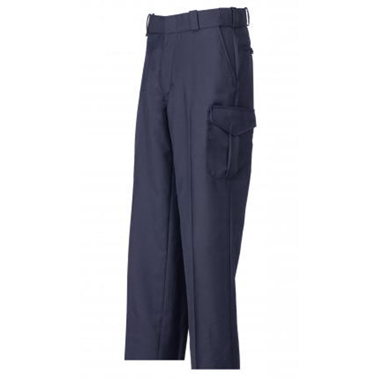 Spiewak SU321 Professional Poly External Men's Cargo Trousers, Uniform or Casual, Expandable Waist, Available in Black and Dark Navy Blue