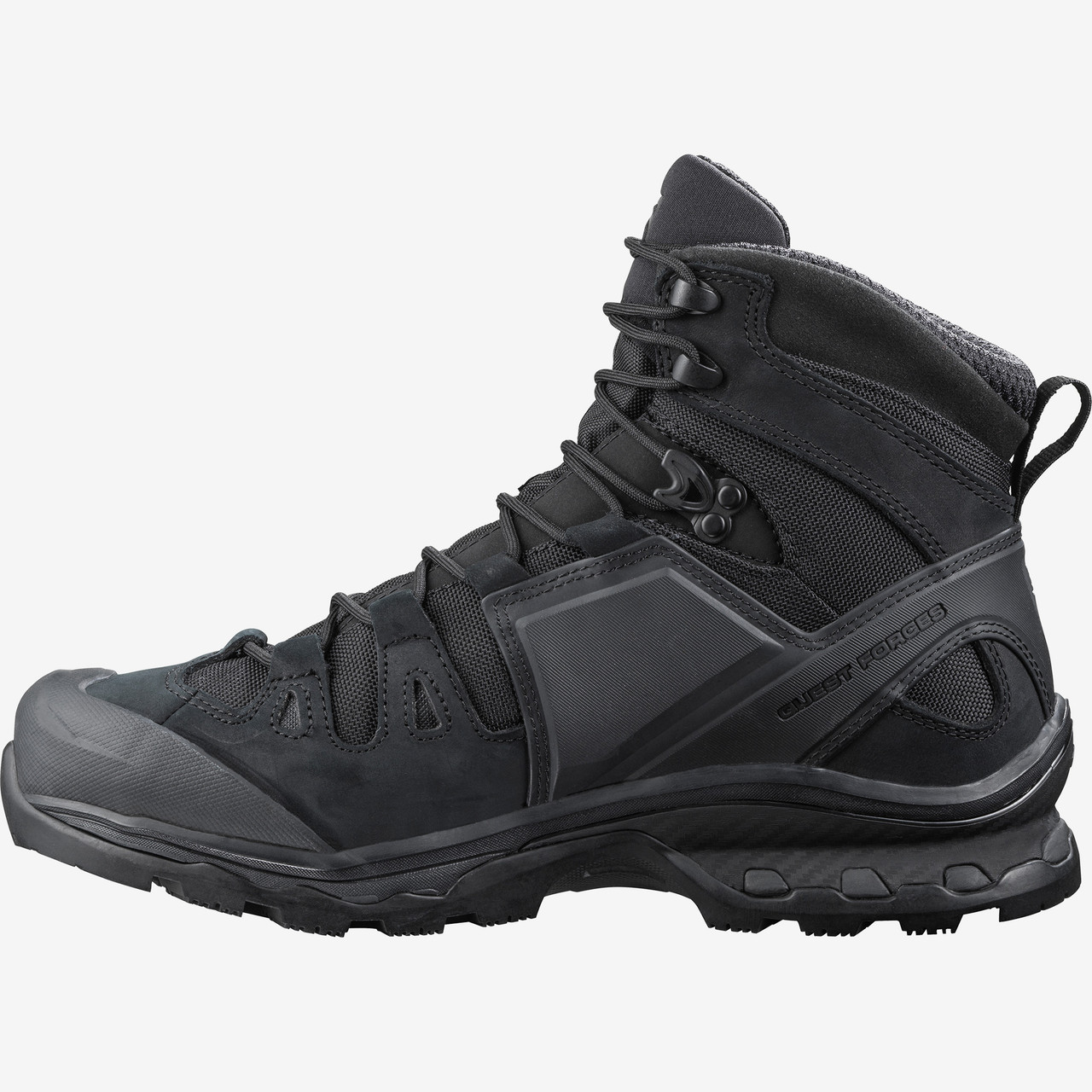 Salomon L40682500 Quest 4D Forces 2 EN Unisex 6 inch Boots, Uniform or Casual, Oil and Slip Resistant, available in Black