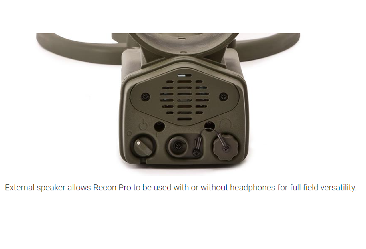 Garrett RECON-PRO AML-1000 UXO Configuration, Mine / ERW Detector, Waterproof, 1220010, 38 x 50cm open coil search head, for locating larger and more deeply buried objects, Includes surface debris elimination, headset, etc. Complete Kit