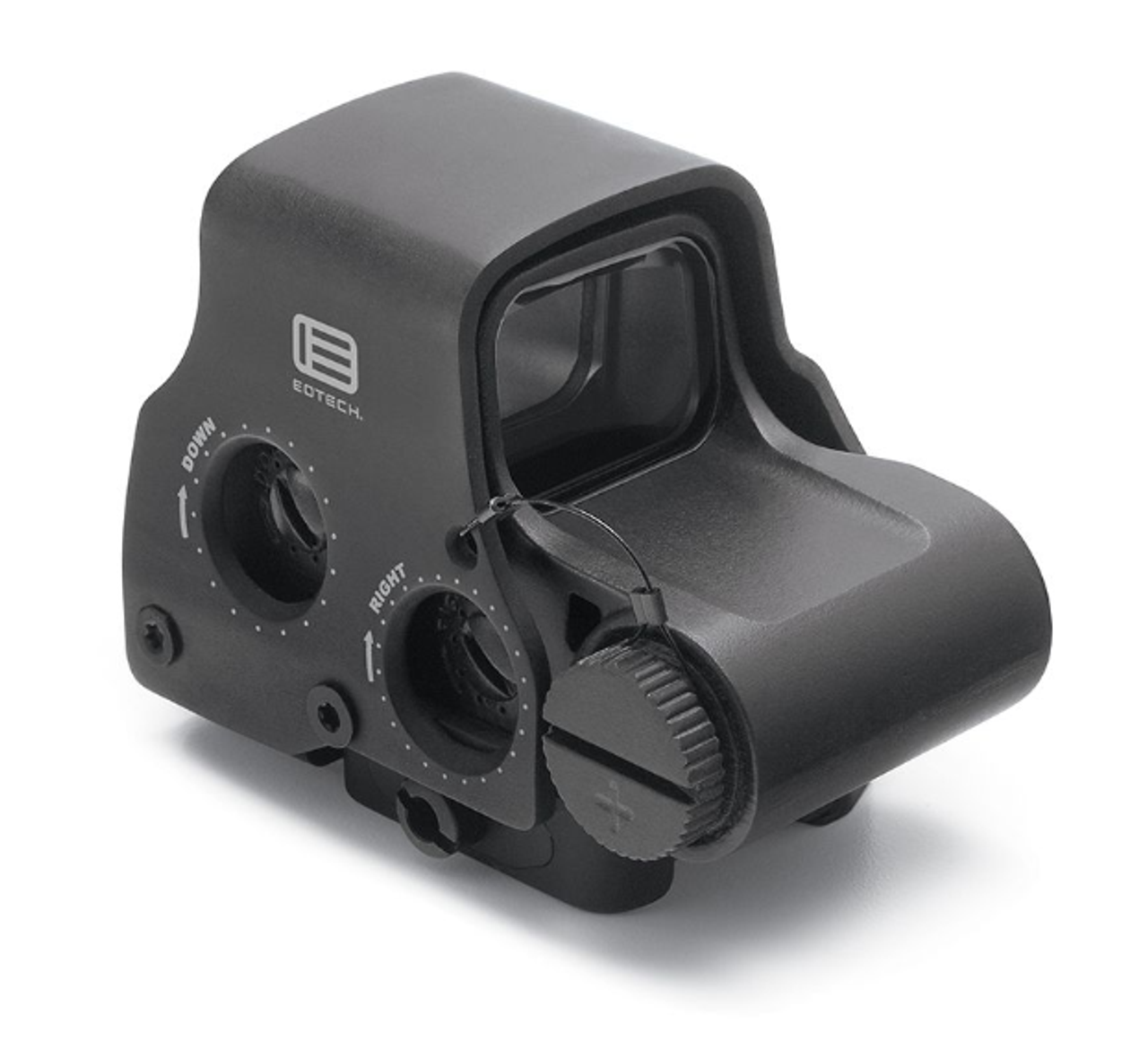 EOTech EXPS2-0GRN GREEN RETICLE Holographic Weapon Sight, Single CR123 battery; reticle pattern with 68 MOA ring & 1 MOA dot - side buttons- single QD lever