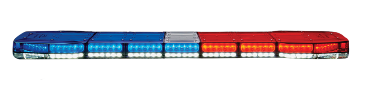 Code-3 Pursuit LED Light Bar, Dual Levels of Lighting Create Unique & Intense Flash Patterns, choose 42 47 or 53 inch, includes mounting hardware