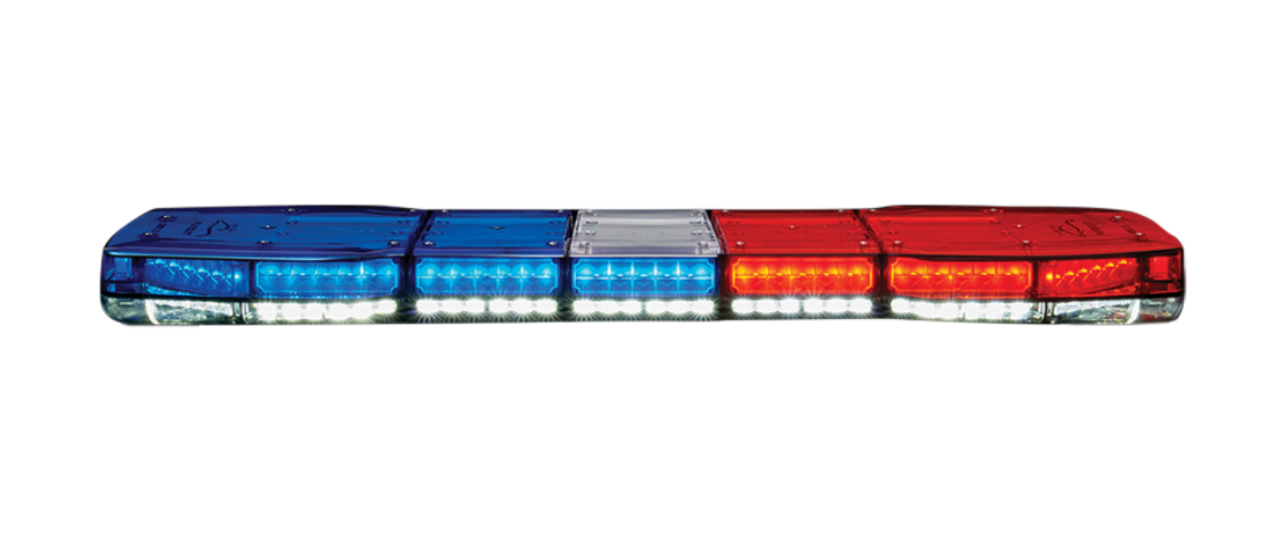 Code-3 Pursuit LED Light Bar, Dual Levels of Lighting Create Unique & Intense Flash Patterns, choose 42 47 or 53 inch, includes mounting hardware