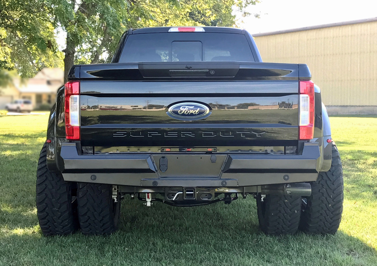 Thunder Struck FSD17-300 Premium Replacement Rear Bumper Compatible with Ford F-250-550 2017-2019