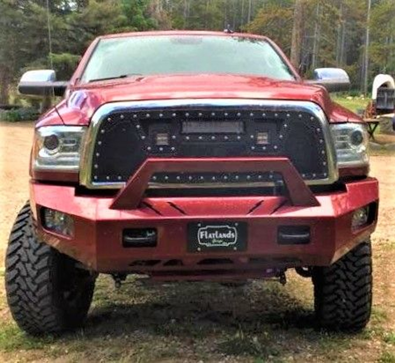 Thunder Struck DHD13-FB SM PR   Pre-Runner Series Front Bumper Compatible with RAM 2500/3500 2013-2018