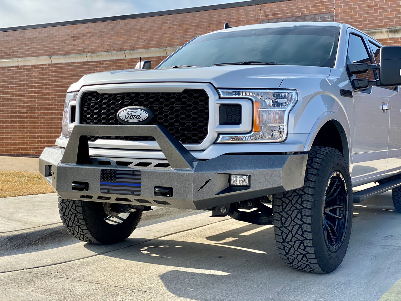 Thunder Struck FLD18-FB SM PR Pre-Runner Series Front Bumper Compatible with Ford F-150 2018-2020