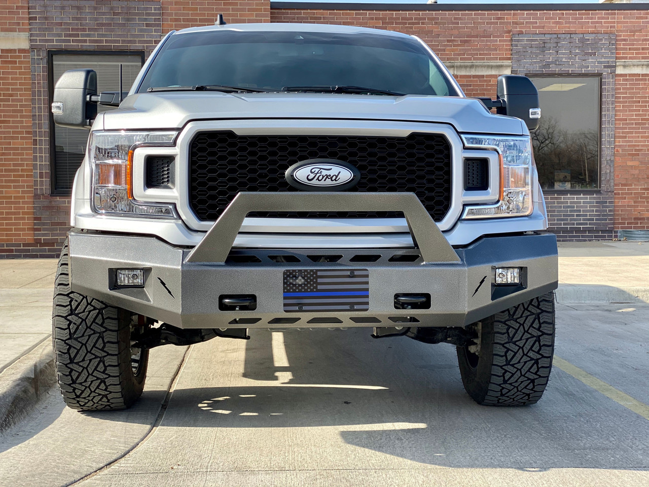 Thunder Struck FLD18-FB SM PR Pre-Runner Series Front Bumper Compatible with Ford F-150 2018-2020