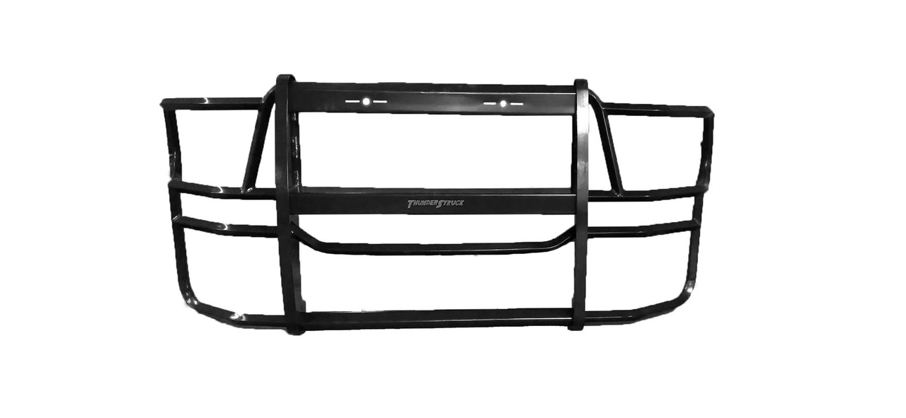 Thunderstruck DLD09-100PI TVI Grille Guard with TVI Wraps and Police Center Section Compatible with RAM 1500 2009-2021 Classic