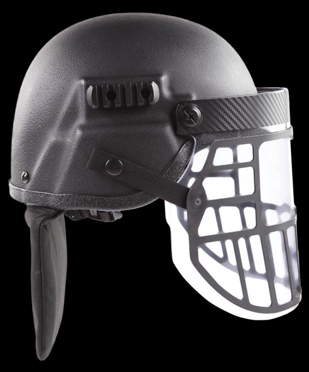 Point Blank ARCH Lite Advanced Riot Crowd Control Helmet, For Military and Police and Corrections Officers Choose Visor with or without Grid and Gas Mask Compatibility