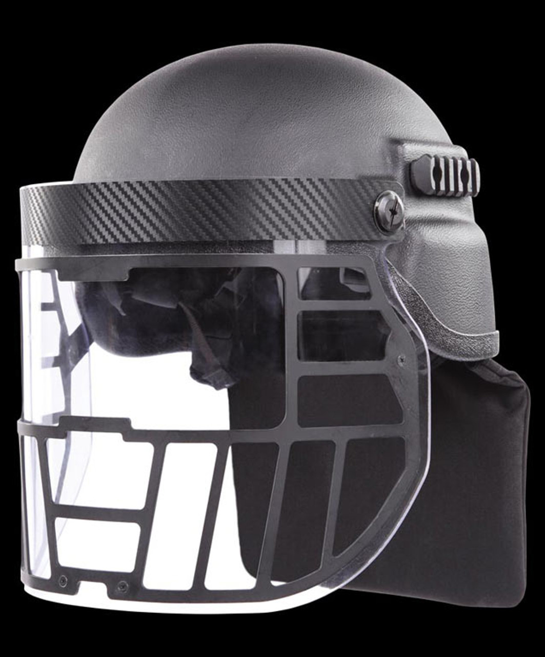 Point Blank ARCH Lite Advanced Riot Crowd Control Helmet, For Military and Police and Corrections Officers Choose Visor with or without Grid and Gas Mask Compatibility